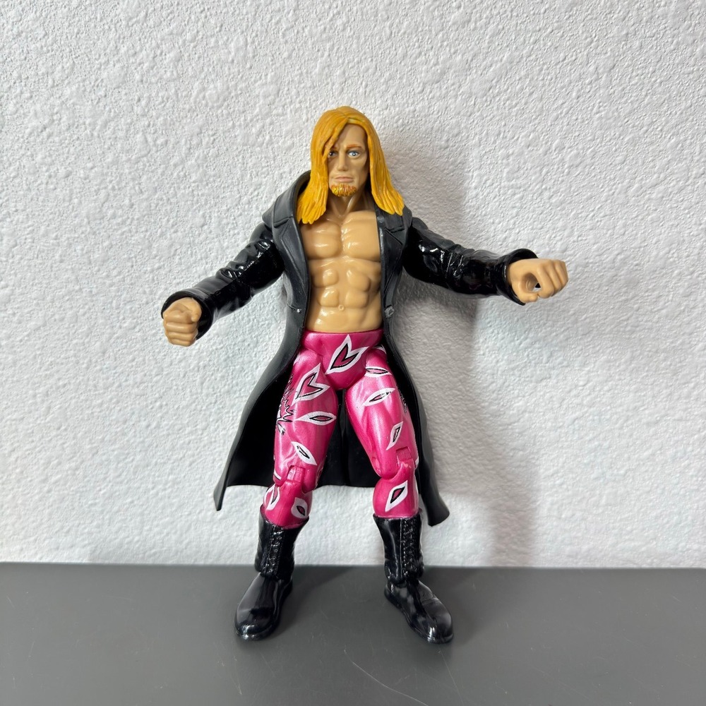 JAKKS Pacific Edge WWE WWF Titan Tron Live 7" Action Figure Trench Coat